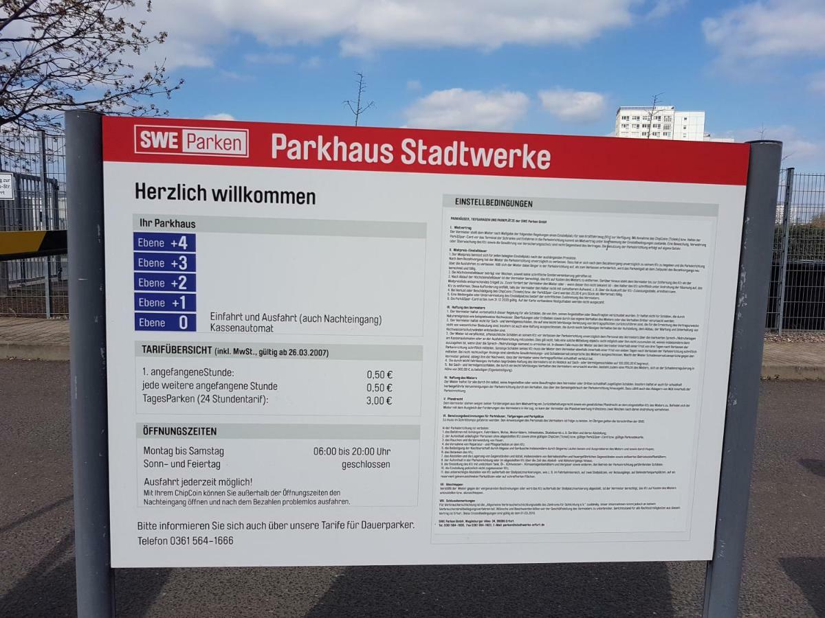 Unterkunft Einfach Und Zentral Erfurt Ngoại thất bức ảnh